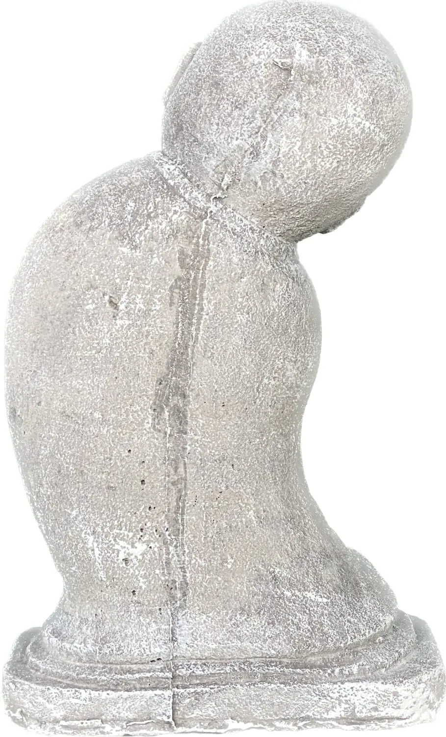  Product image 5 of the product “Ming - Monk, standing, bent sideways 25 cm H | cast stone ”